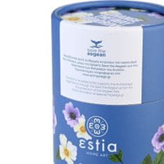 ESTIA HOME ART Garden Blue izolirana putna boca, 350 ml, plava