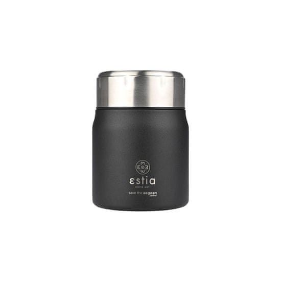 ESTIA HOME ART šalica za ručak, 0,5l, crna