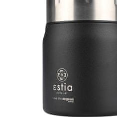 ESTIA HOME ART šalica za ručak, 0,5l, crna