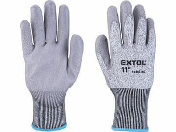 Extol Premium Vrtne rukavice 8856699 rukavice visoke otpornosti na rezanje, poluumočene u PU, veličina 11"