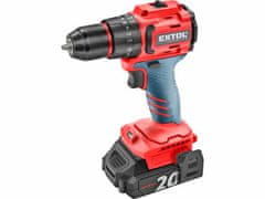 Extol Premium Akumulatorska bušilica/odvijač 8891808 SHARE20V, BRUSHLESS, 2Ah