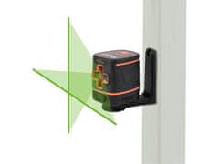 Fortum Linijski laser 4780208 zeleni križ za samoniveliranje