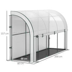 Aga Vrtni tunel uz zid 300x80x157 cm