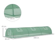 Aga Vrtni tunel 300x80x45 cm