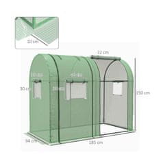 Aga Vrtni folijarnik 185x94x150 cm