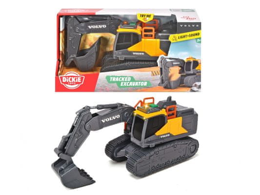 Dickie bager goseničar Volvo, 23 cm 