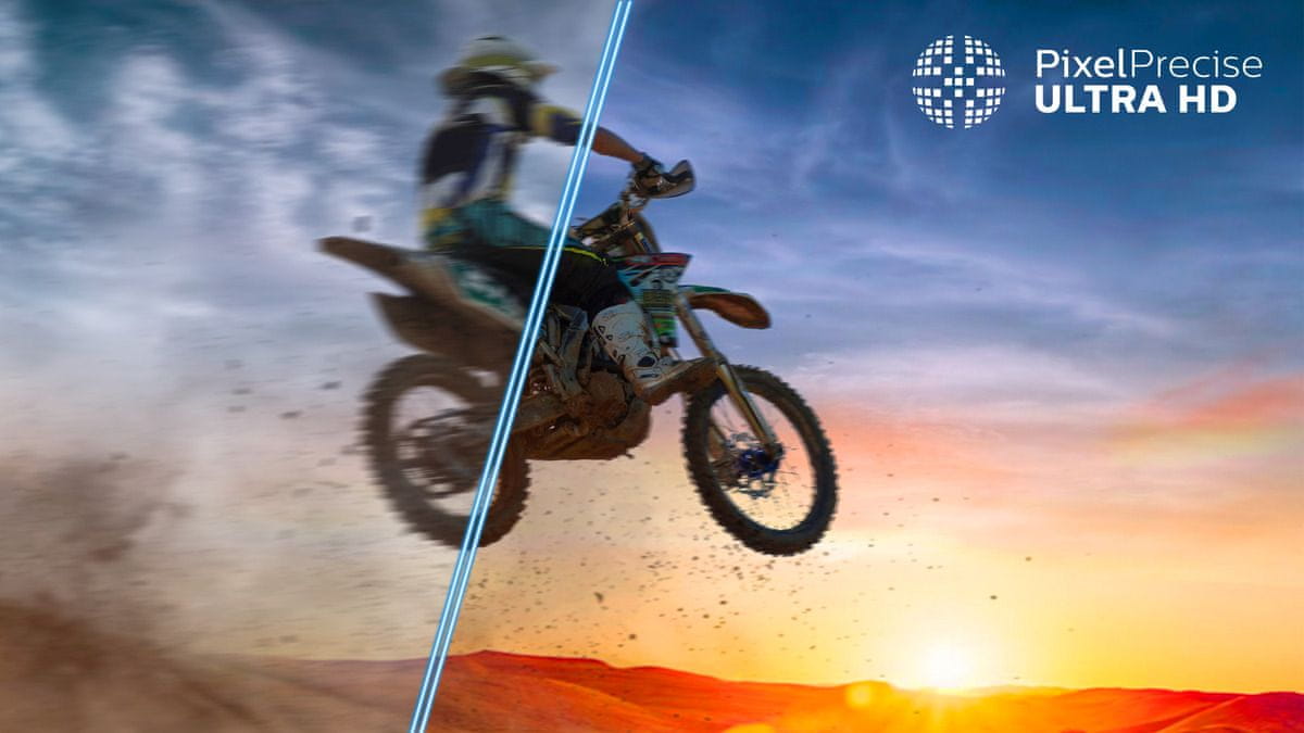 4K LED s tehnologijo Pixel Precise Ultra HD
