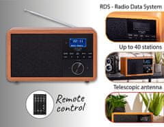 Adler AD 1184 Radio DAB + Bluetooth