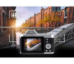 Rollei Powerflex 10x Retro - 64 MP digitalni fotoaparat s 4K rezolucijom (ROLLEI40530)