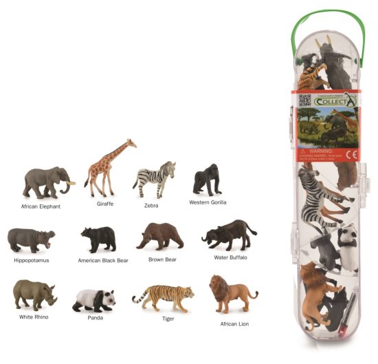 COLLECTA mini set životinja, divlje životinje (A1105)