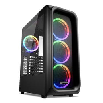 Sharkoon TK5M RGB ATX prozor gaming crno kućište