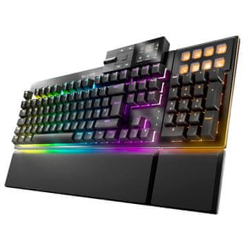 Be quiet! BE QUIET! Dark Mount Silent Linear UK RGB (BT001UK) mehanička modularna gejming tipkovnica u crnoj boji