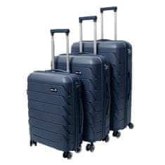Aga Travel Set putnih kofera MR4675 Tamno plava