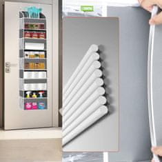 HOME & MARKER® Viseći organizator do 20 kg s džepovima za vrata, odjeću i igračke | STORANO Siva