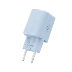Tech-protect NCM33W punjač USB / USB-C 33W PD QC, svetloplava