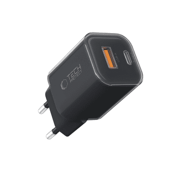 Tech-protect NCM33W punjač USB / USB-C 33W PD QC, crno