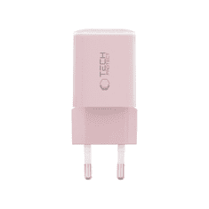 Tech-protect NCM33W punjač USB / USB-C 33W PD QC, svetloružičasta