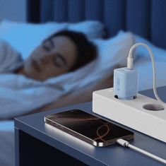 Tech-protect NCM33W punjač USB / USB-C 33W PD QC, svetloplava