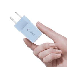 Tech-protect NCM33W punjač USB / USB-C 33W PD QC, svetloplava