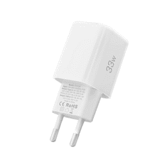 Tech-protect NCM33W punjač USB / USB-C 33W PD QC, bijela