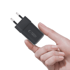 Tech-protect NCM33W punjač USB / USB-C 33W PD QC, crno