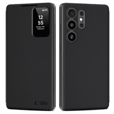 Tech-protect Smart Wallet preklopna maska za Samsung Galaxy S25 Ultra, crno