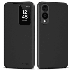 Tech-protect Smart Wallet preklopna maska za Samsung Galaxy S25 Edge, crno