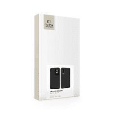 Tech-protect Smart Wallet preklopna maska za Samsung Galaxy S25 Edge, crno