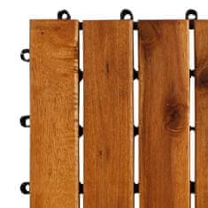 Linder Exclusiv Akacijeve terasaste pločice 30x30 cm 11 kom