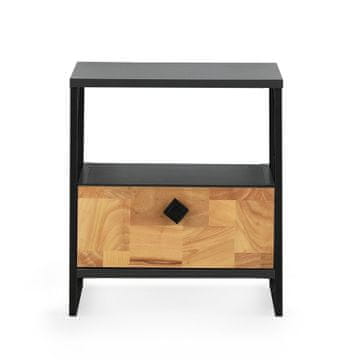 Woody Fashion Noćni ormarić, Antracit, Altunizade