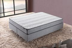 Woody Fashion Madrac, Bijela boja Sivo, Silver 150x200 cm Double Size Firm Mattress