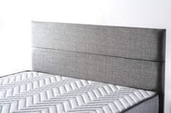 Woody Fashion Madrac, Bijela boja Sivo, Silver 150x200 cm Double Size Firm Mattress