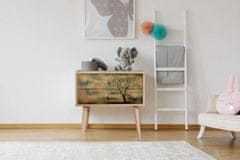 Woody Fashion Noćni ormarić, Sonoma hrast, Two - 729