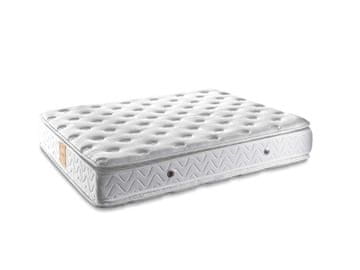 Woody Fashion Madrac, Bijela boja, Dream 140x200 cm Double Size Luxury Middle Firm Double Padded Mattress