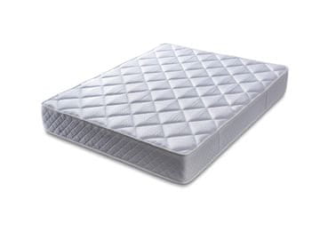 Woody Fashion Madrac, Bijela boja, Hybrid 160x200 cm Double Size Soft and Firm Mattress