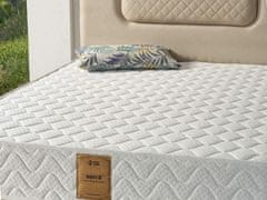 Woody Fashion Madrac, Bijela boja, Serra 140x190 cm Double Size Ultra Firm Mattress