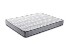 Woody Fashion Madrac, Bijela boja Sivo, Silver 140x190 cm Double Size Firm Mattress