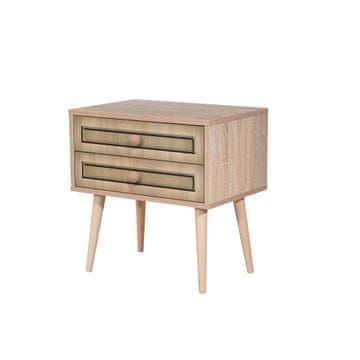 Woody Fashion Noćni ormarić, Sonoma hrast, Two - 421