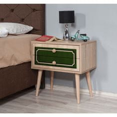 Woody Fashion Noćni ormarić, Sonoma hrast, Two - 623