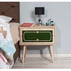 Woody Fashion Noćni ormarić, Sonoma hrast, Two - 623