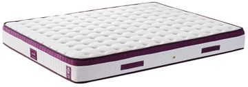 Woody Fashion Madrac, Bijela boja Ljubičasta, Violet 180x200 cm Double Size Middle Firm Mattress