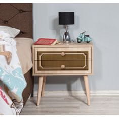 Woody Fashion Noćni ormarić, Sonoma hrast, Two - 622