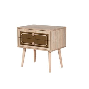 Woody Fashion Noćni ormarić, Sonoma hrast, Two - 622