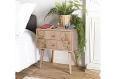 Woody Fashion Noćni ormarić, Višebojno, City Cat