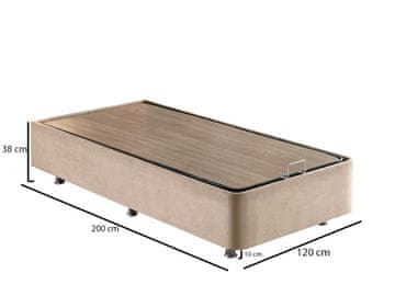 Woody Fashion Podnožje za jedan krevet, Svijetlo smeđa, Ela Single - Light Brown (120 x 200)