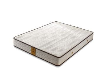 Woody Fashion Madrac, Bijela boja Smeđa, Visco Exclusive 140x200 cm Double Size Memory Foam Luxury Soft Mattress