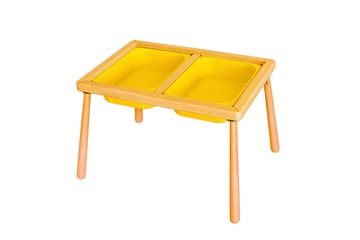 Woody Fashion Dječji stol Table - Yellow