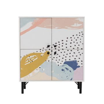 Woody Fashion Višenamjenski ormarić, Višebojno, Dot