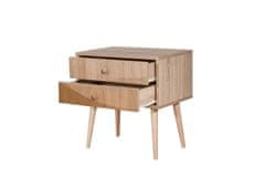 Woody Fashion Noćni ormarić, Višebojno, City - Desert