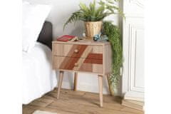 Woody Fashion Noćni ormarić, Višebojno, City Flow